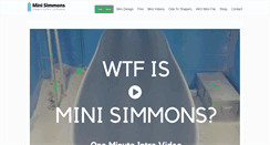 Desktop Screenshot of minisimmonssurfboards.com